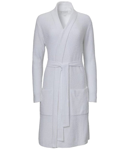 Barefoot Dreams CozyChic Lite Ribbed Robe, Sea Salt