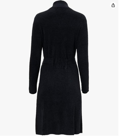 Barefoot Dreams CozyChic Lite Ribbed Robe, Sea Salt