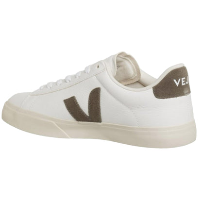 Veja Men's Campo Shoe, Extra White/Khaki - Ndoros