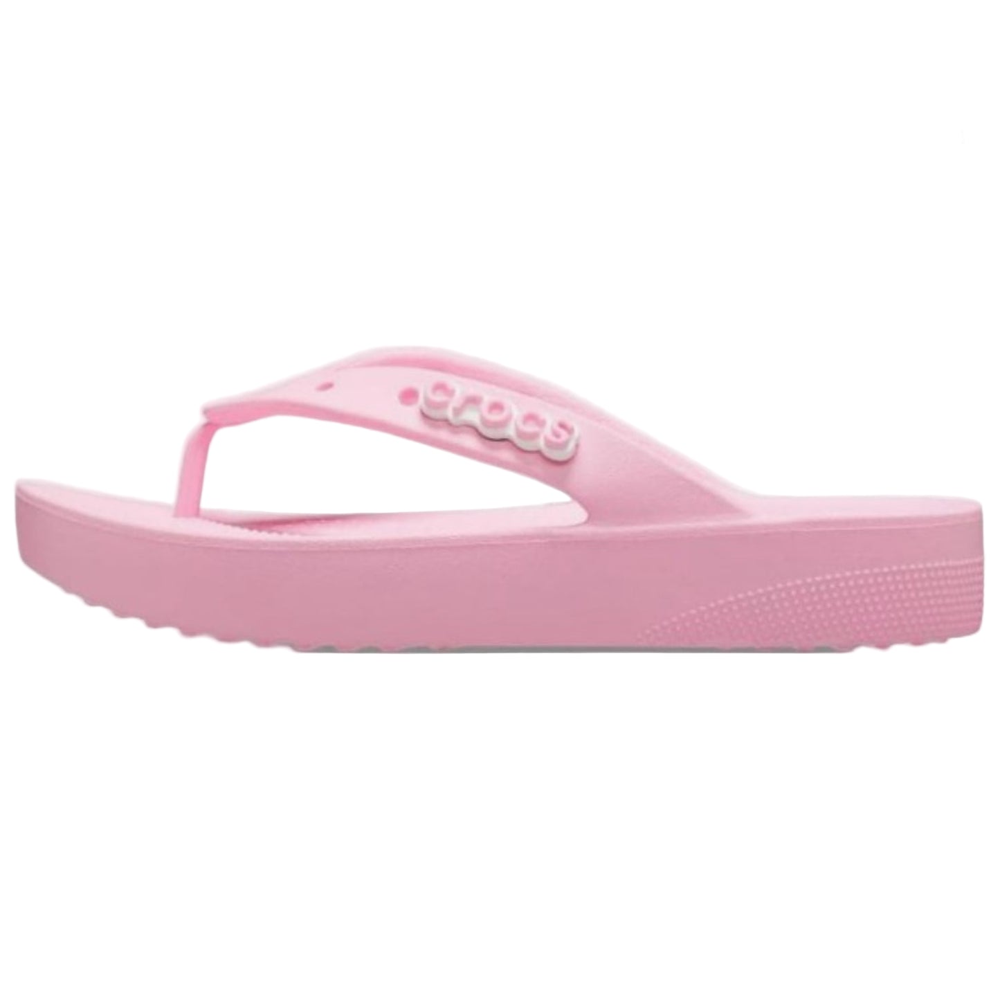 Crocs Women's Classic Flip Flops, Platform Sandals, Flamingo - Ndoros