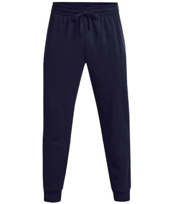 Under Armour Men's Rival Fleece Joggers, Midnight Navy White