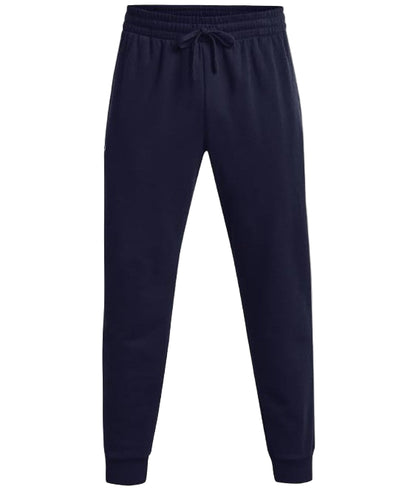 Under Armour Men's Rival Fleece Joggers, Midnight Navy White