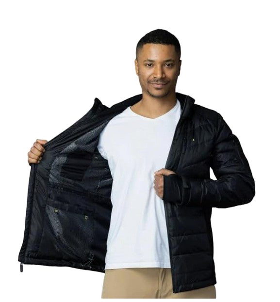 Apricoat EcoDown Adventure Men's Winter Coat Black