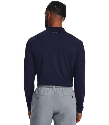 Under Armour Performance 3.0 Ls Polo Midnight Navy / White - Ndoros