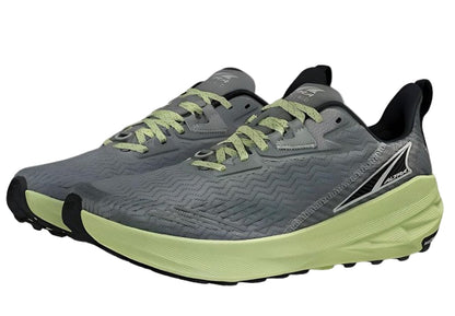 Altra Experience Wild Trail Running Shoes  Men, Gray/Green - Ndoros