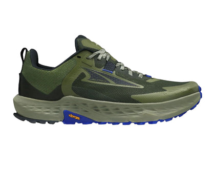Altra Timp 5 Trail Running Shoes For Men, Dusty Olive - Ndoros