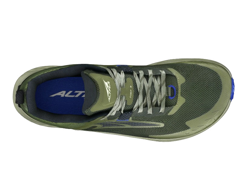 Altra Timp 5 Trail Running Shoes For Men, Dusty Olive - Ndoros