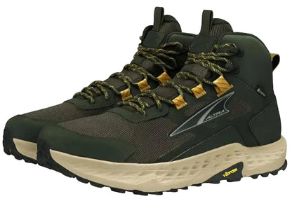 Altra Timp Hiker GTX Hiking Boots For Men, Dusty Olive - Ndoros