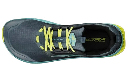 Altra Lone Peak 8 Trail Running Shoes For Men, Black/Green - Ndoros