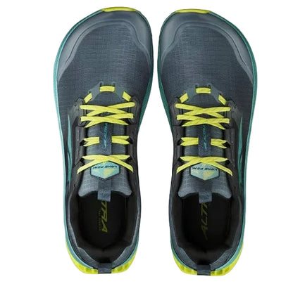 Altra Lone Peak 8 Trail Running Shoes For Men, Black/Green - Ndoros