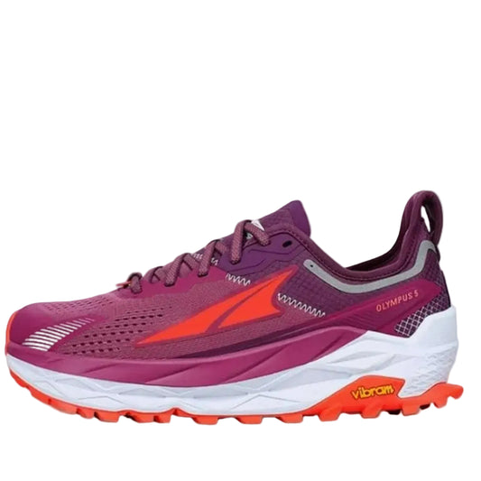 Altra Olympus 5 Trail Running Shoes For Women, Purple Orange - Ndoros