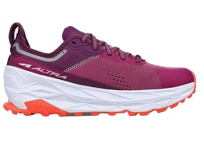 Altra Olympus 5 Trail Running Shoes For Women, Purple Orange - Ndoros