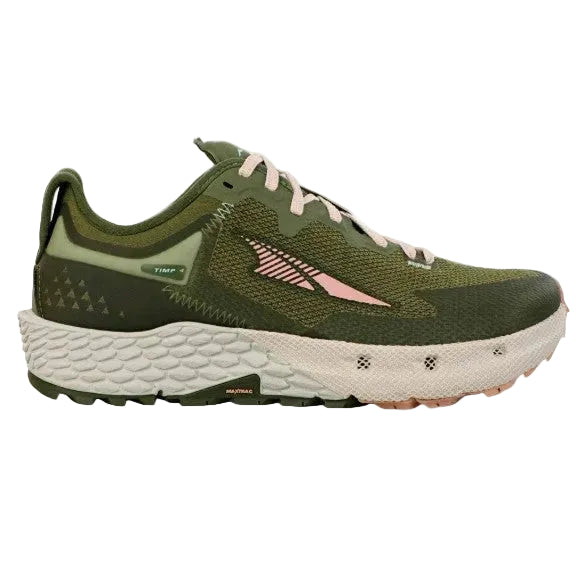 Altra Timp 4 Trail Running Shoes For Women, Dusty Olive - Ndoros