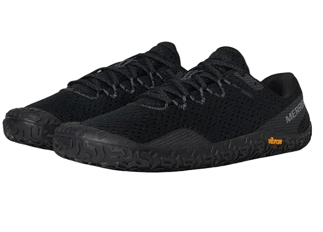 Merrell Vapor Glove 6 Athletic Shoes For Men, Black - Ndoros