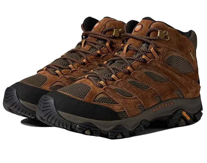 Merrell Moab 3 Mid wp Hiking Boots For Men, Earth - Ndoros