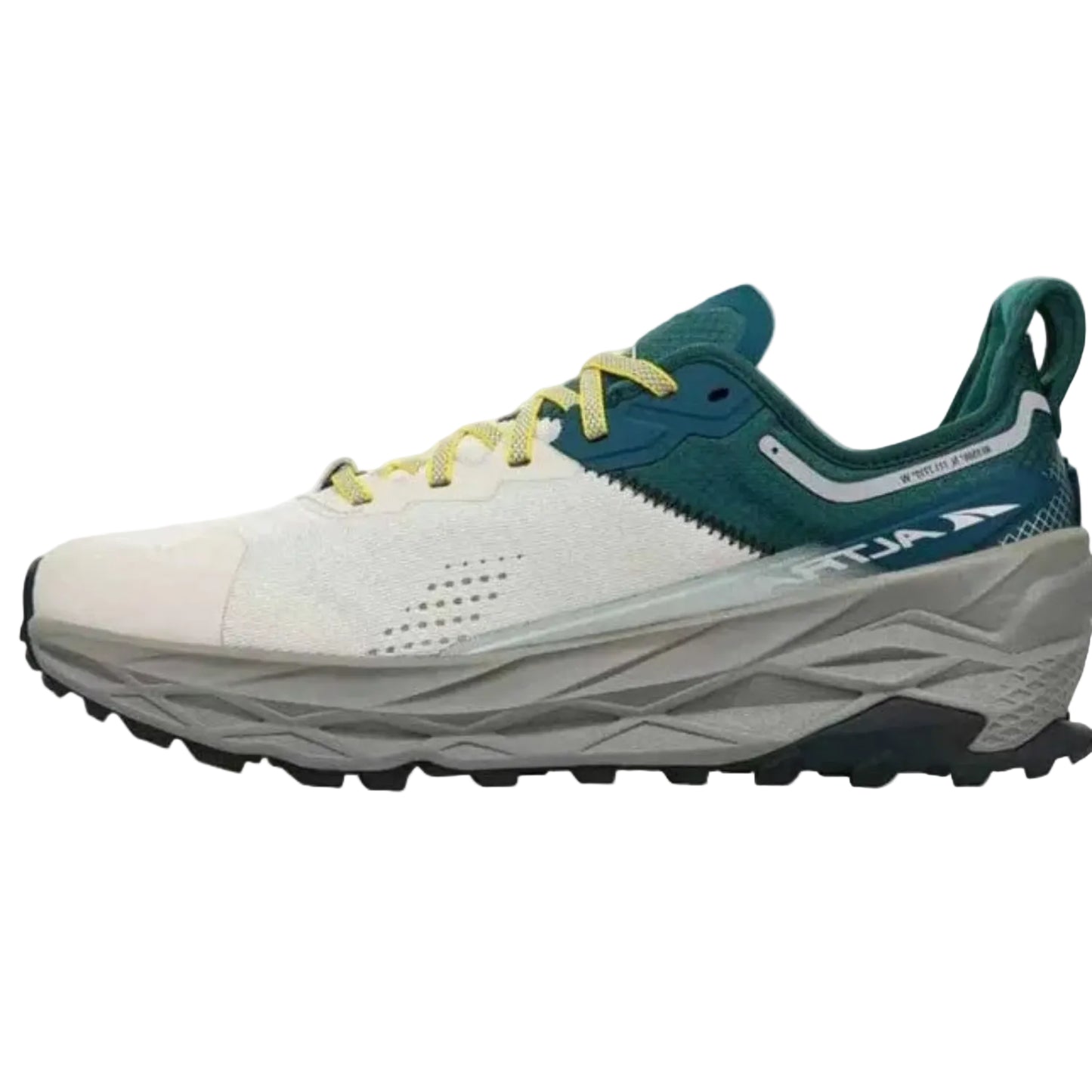Altra Olympus 5 Trail Running Shoes Men, Gray/Teal - Ndoros