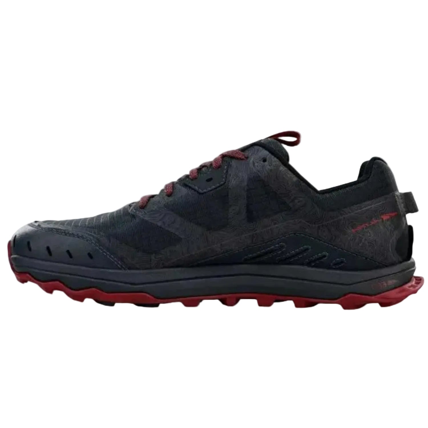 Altra Lone Peak 6 Trail Running Shoes  Men,Black/Gray - Ndoros