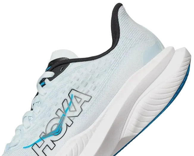 Hoka Mach 6 Women Cushioned Runing Shoes, Tundra Blue/Raindrop - Ndoros
