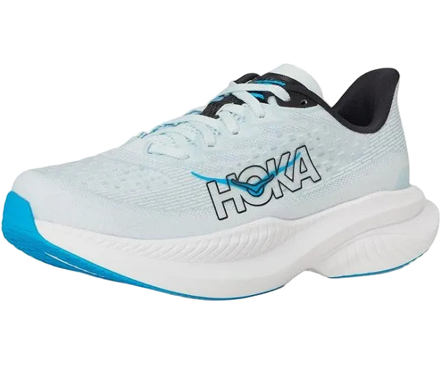 Hoka Mach 6 Women Cushioned Runing Shoes, Tundra Blue/Raindrop - Ndoros