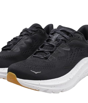 Hoka Kawana 2 Women Cushioned Runing Shoes, Black/White - Ndoros