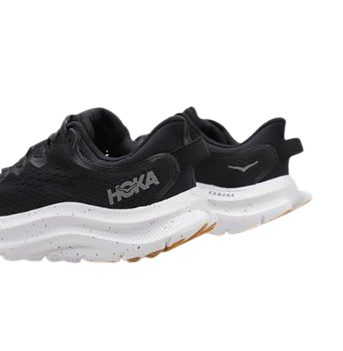Hoka Kawana 2 Women Cushioned Runing Shoes, Black/White - Ndoros