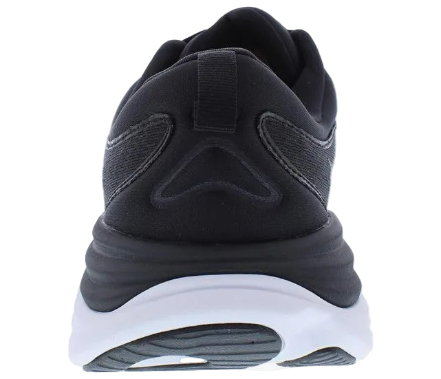 Hoka Gaviota 5 Women Cushioned Runing Shoes, Black/White - Ndoros