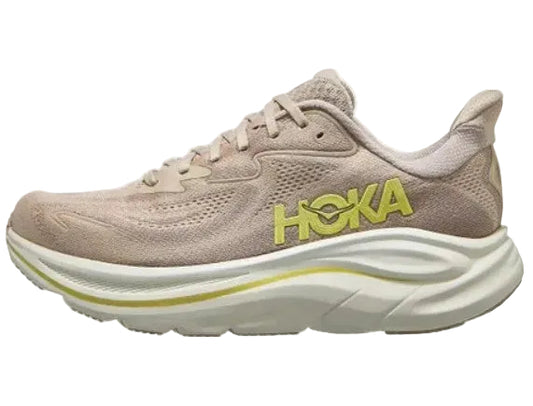 Hoka Clifton 10 Men Cushioned Runing Shoes, Raw Linen/Stone - Ndoros