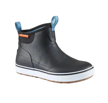 Grundens Women's Deck-Boss Ankle Boot Waterproof, Black - Ndoros