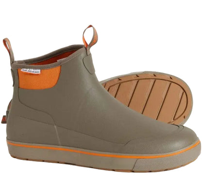Grundens Men’s Deck-Boss Ankle Boot Waterproof, Waterproof,  Dark Brown - Ndoros
