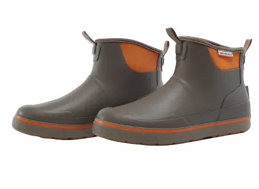 Grundens Men’s Deck-Boss Ankle Boot Waterproof, Waterproof,  Dark Brown - Ndoros