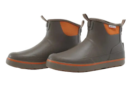 Grundens Men’s Deck-Boss Ankle Boot Waterproof, Waterproof,  Dark Brown - Ndoros