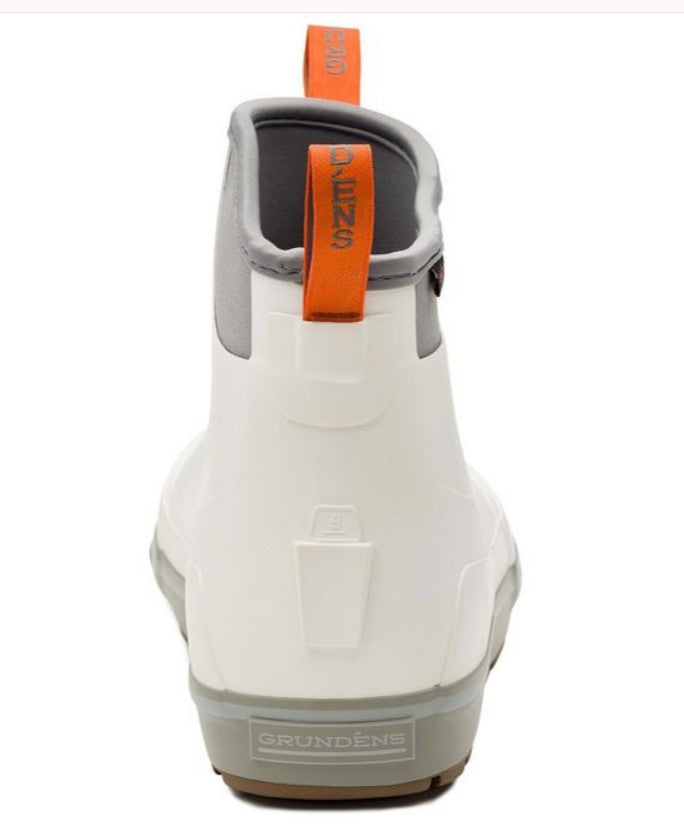 Grundens Men’s Deck-Boss Ankle Boot Waterproof, Waterproof,  White Squall - Ndoros