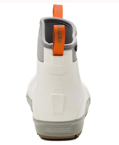Grundens Men’s Deck-Boss Ankle Boot Waterproof, Waterproof,  White Squall - Ndoros