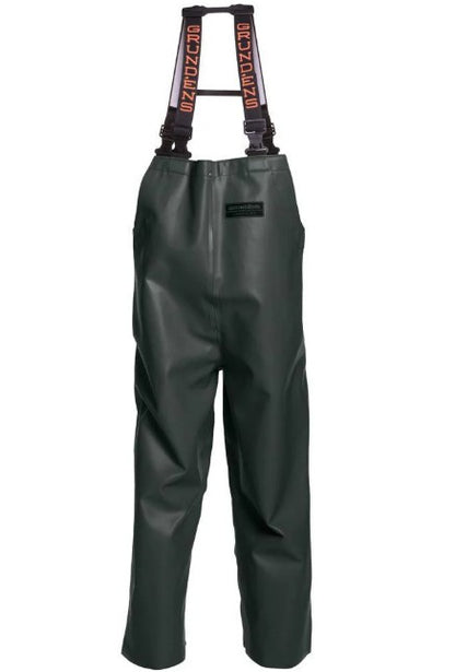 Grundens Men’s Herkules 16 Bib Pant, Green - Ndoros