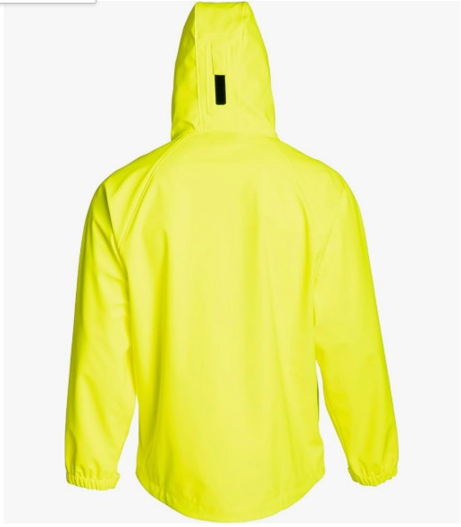Grundens Men’s Neptune Jacket, Adjustable, Hi Vis Yellow - Ndoros