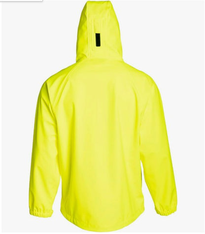 Grundens Men’s Neptune Jacket, Adjustable, Hi Vis Yellow - Ndoros