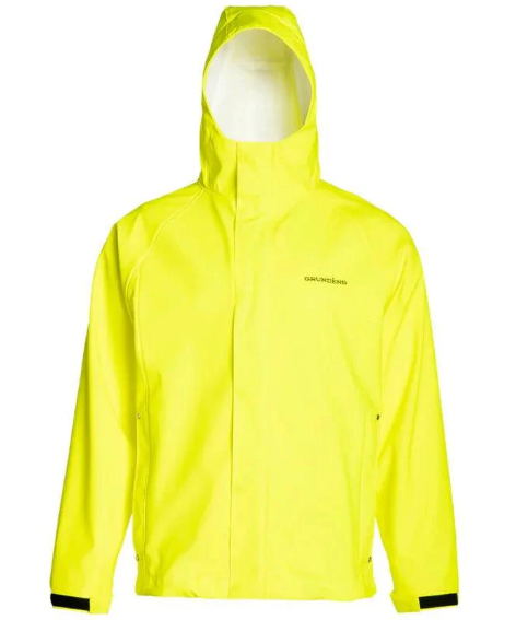 Grundens Men’s Neptune Jacket, Adjustable, Hi Vis Yellow - Ndoros