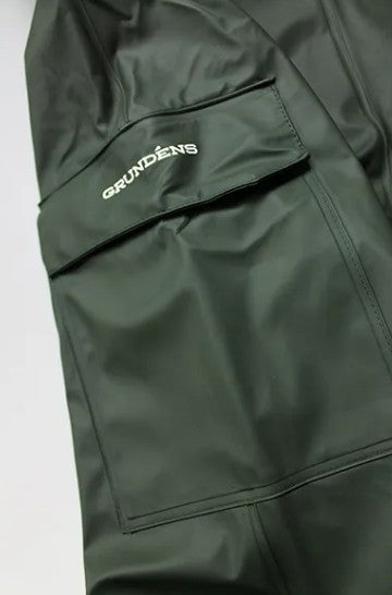 Grundens Men’s Neptune Bib Pants, Green - Ndoros