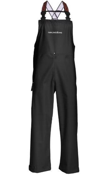 Grundens Men’s Neptune Bib Pants, Black