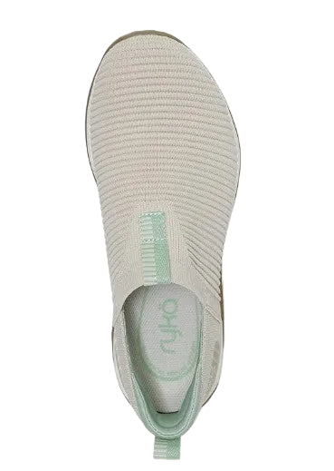 Ryka Women's Echo Knit Sneakers, Oatmeal Taupe - Ndoros