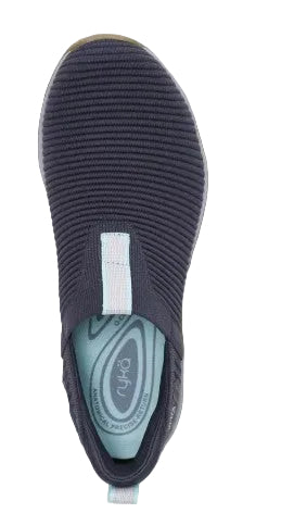 Ryka Women's Echo Knit Sneakers, Blue Ink - Ndoros
