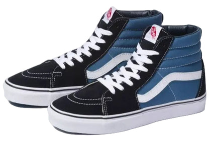 Vans SK8-Hi Canvas Unisex-Adult Hi-Top Sneaker Navy/Black