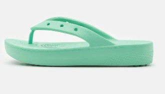 Crocs Women's Classic Flip Flops Platform Sandals - Ndoros