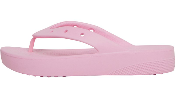 Crocs Women's Classic Flip Flops Platform Sandals