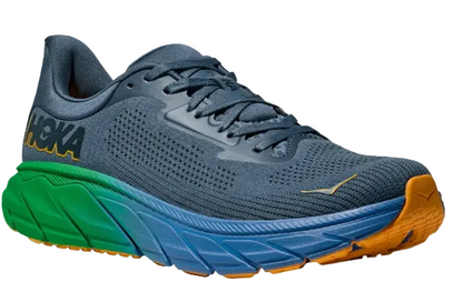 Hoka Arahi 7 Men Cushioned Runing Shoes, Thunder Cloud/Stormy Skies - Ndoros
