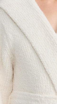 Barefoot Dreams CozyChic Ribbed Hooded Robe - Ndoros