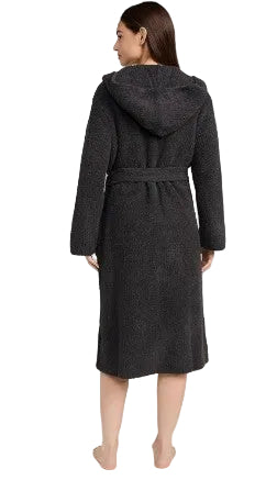 Barefoot Dreams CozyChic Ribbed Hooded Robe - Ndoros