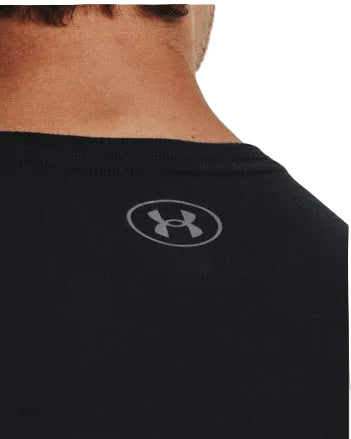 Under Armour Big Logo Fill Ss Black / Pitch Gray / Halo Gray - Ndoros