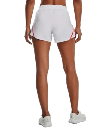 Under Armour Fly By 2.0 Shorts For Women, White - Ndoros