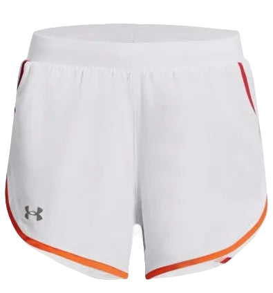 Under Armour Fly By 2.0 Shorts For Women, White - Ndoros